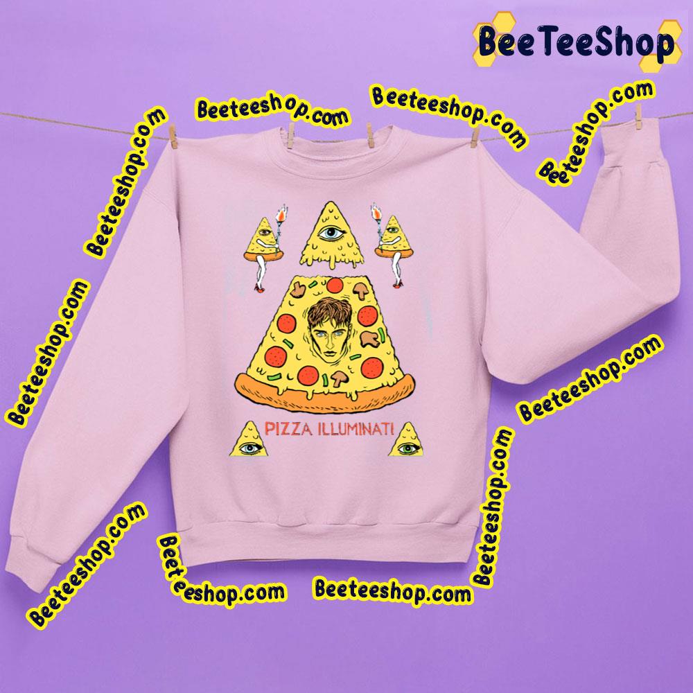 New Sam Fender Sam Pizza Illuminati Trending Unisex Sweatshirt New Sam Fender Sam Pizza Illuminati Trending Unisex Sweatshirt