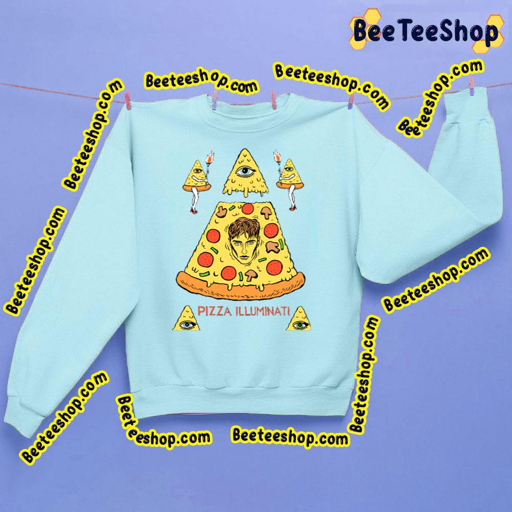New Sam Fender Sam Pizza Illuminati Trending Unisex Sweatshirt New Sam Fender Sam Pizza Illuminati Trending Unisex Sweatshirt