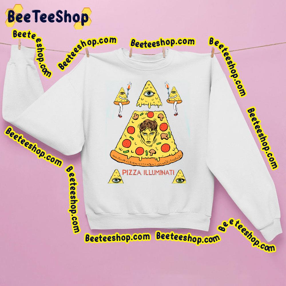 New Sam Fender Sam Pizza Illuminati Trending Unisex Sweatshirt New Sam Fender Sam Pizza Illuminati Trending Unisex Sweatshirt