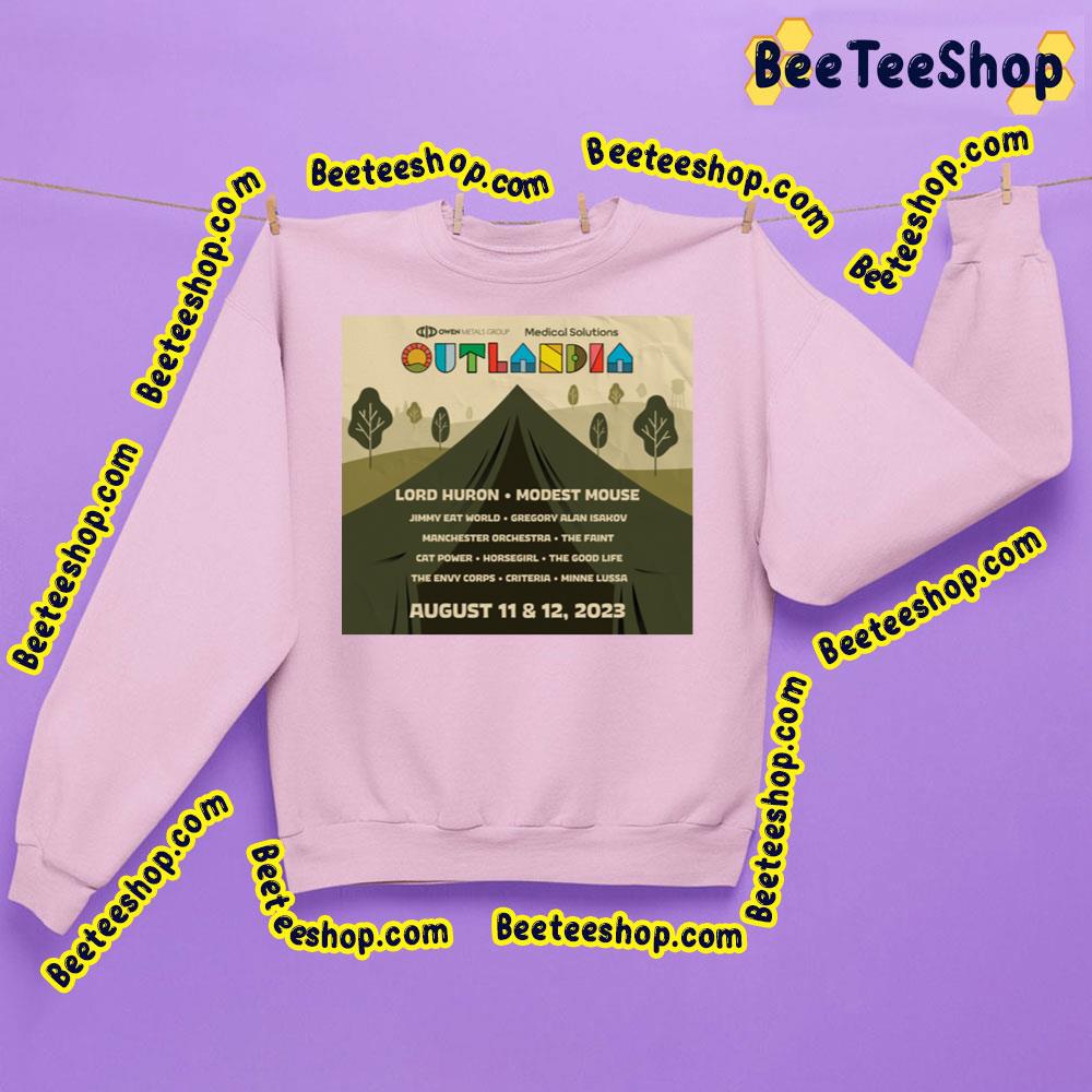 Outlandia Lord Huron Modest Mouse August 2023 Trending Unisex Sweatshirt Outlandia Lord Huron Modest Mouse August 2023 Trending Unisex Sweatshirt