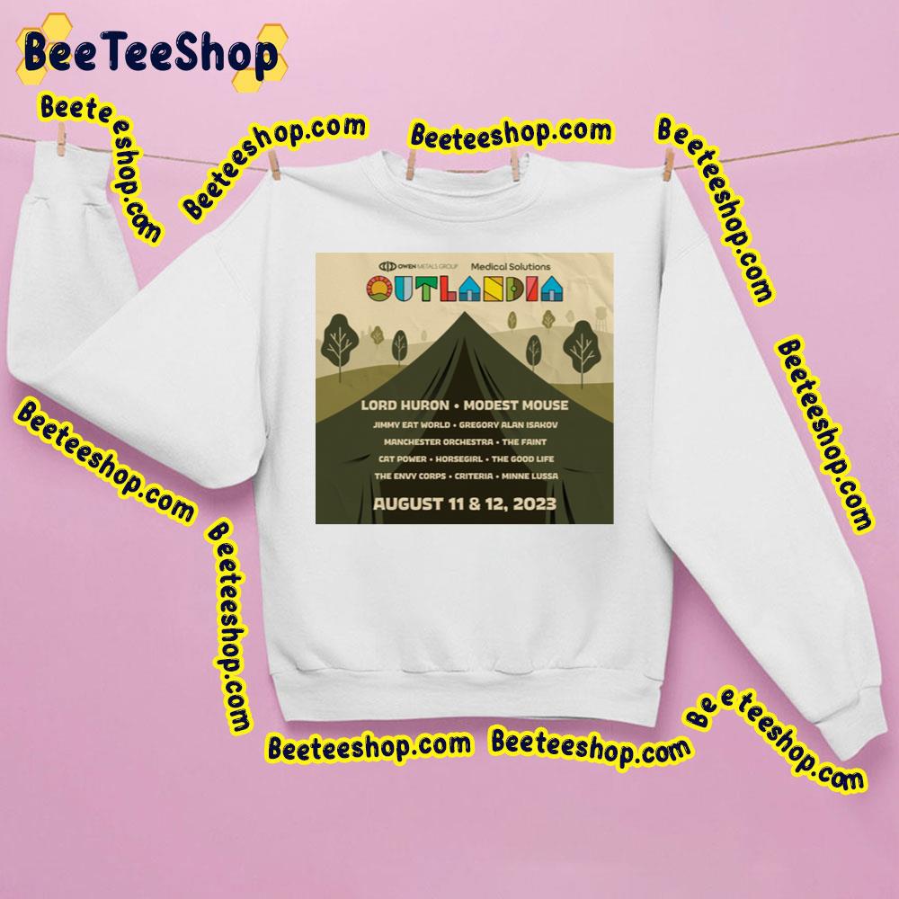 Outlandia Lord Huron Modest Mouse August 2023 Trending Unisex Sweatshirt Outlandia Lord Huron Modest Mouse August 2023 Trending Unisex Sweatshirt