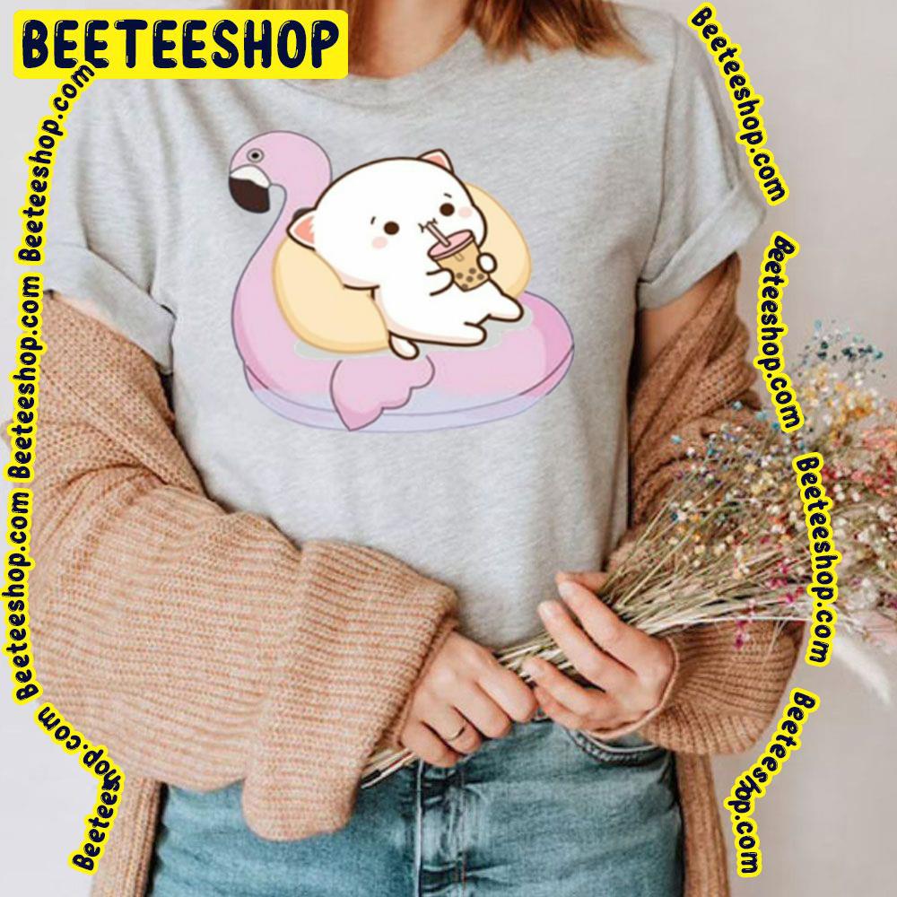 Peach And Goma Mochi Cat Trending Unisex T-Shirt Peach And Goma Mochi Cat Trending Unisex T-Shirt
