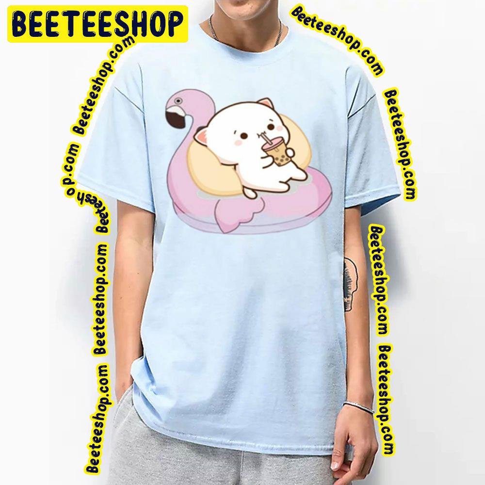 Peach And Goma Mochi Cat Trending Unisex T-Shirt Peach And Goma Mochi Cat Trending Unisex T-Shirt