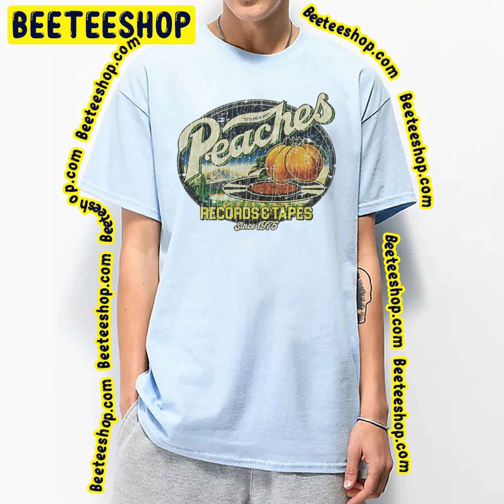 Peaches Records & Tapes 1975 Trending Unisex T-Shirt Peaches Records & Tapes 1975 Trending Unisex T-Shirt