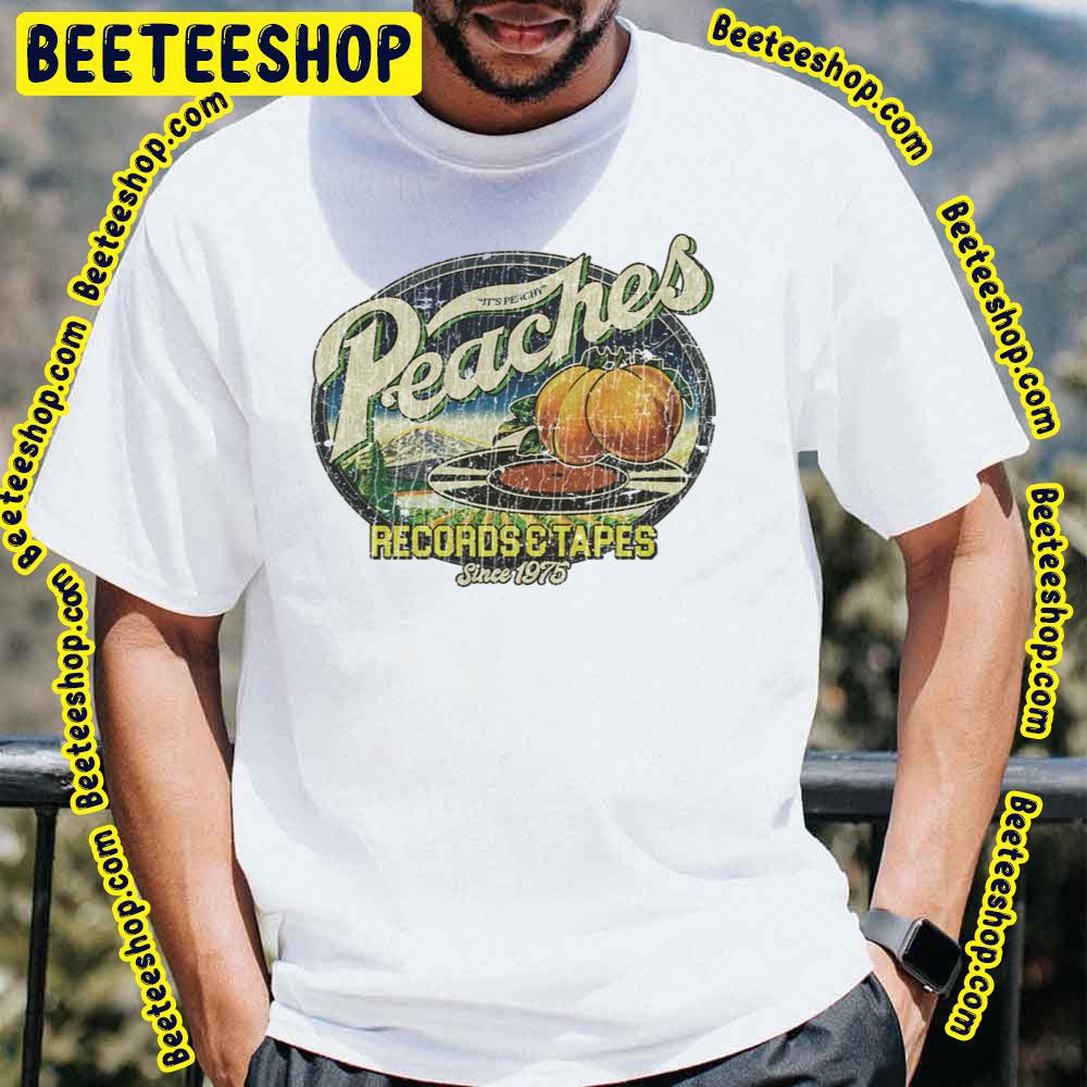 Peaches Records & Tapes 1975 Trending Unisex T-Shirt Peaches Records & Tapes 1975 Trending Unisex T-Shirt