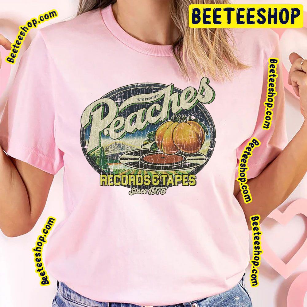 Peaches Records & Tapes 1975 Trending Unisex T-Shirt Peaches Records & Tapes 1975 Trending Unisex T-Shirt