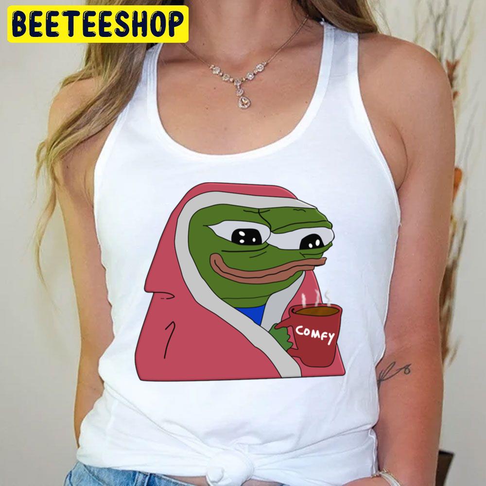 Pepe Comfy Cozy Blanket Trending Unisex T-Shirt Pepe Comfy Cozy Blanket Trending Unisex T-Shirt