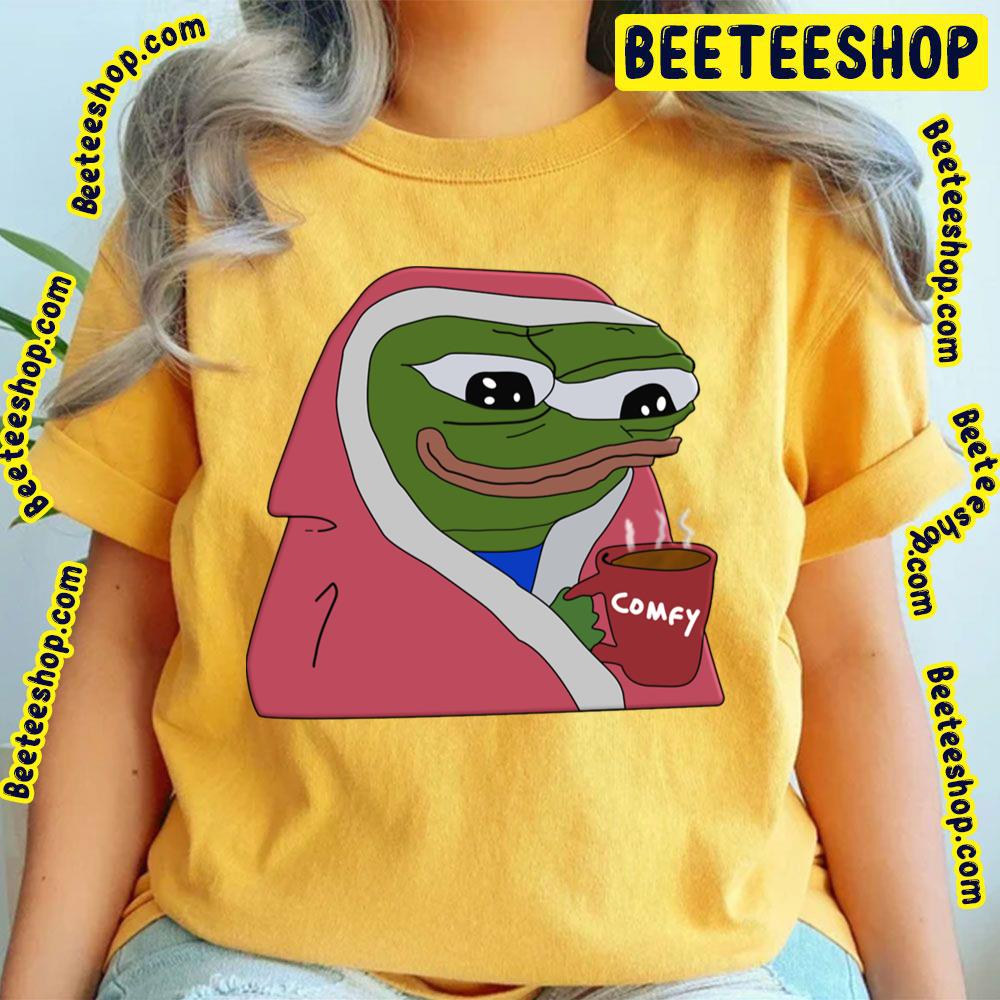 Pepe Comfy Cozy Blanket Trending Unisex T-Shirt Pepe Comfy Cozy Blanket Trending Unisex T-Shirt