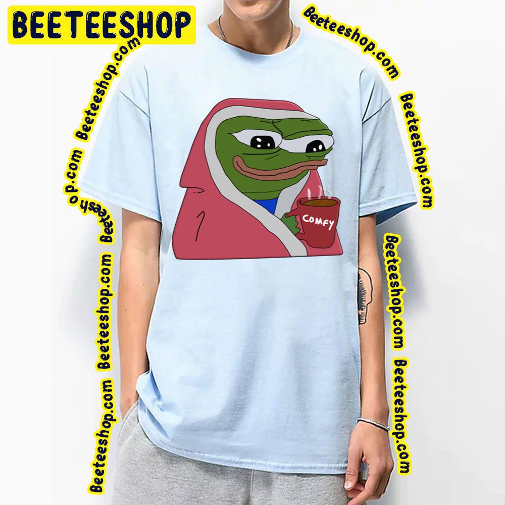 Pepe Comfy Cozy Blanket Trending Unisex T-Shirt Pepe Comfy Cozy Blanket Trending Unisex T-Shirt
