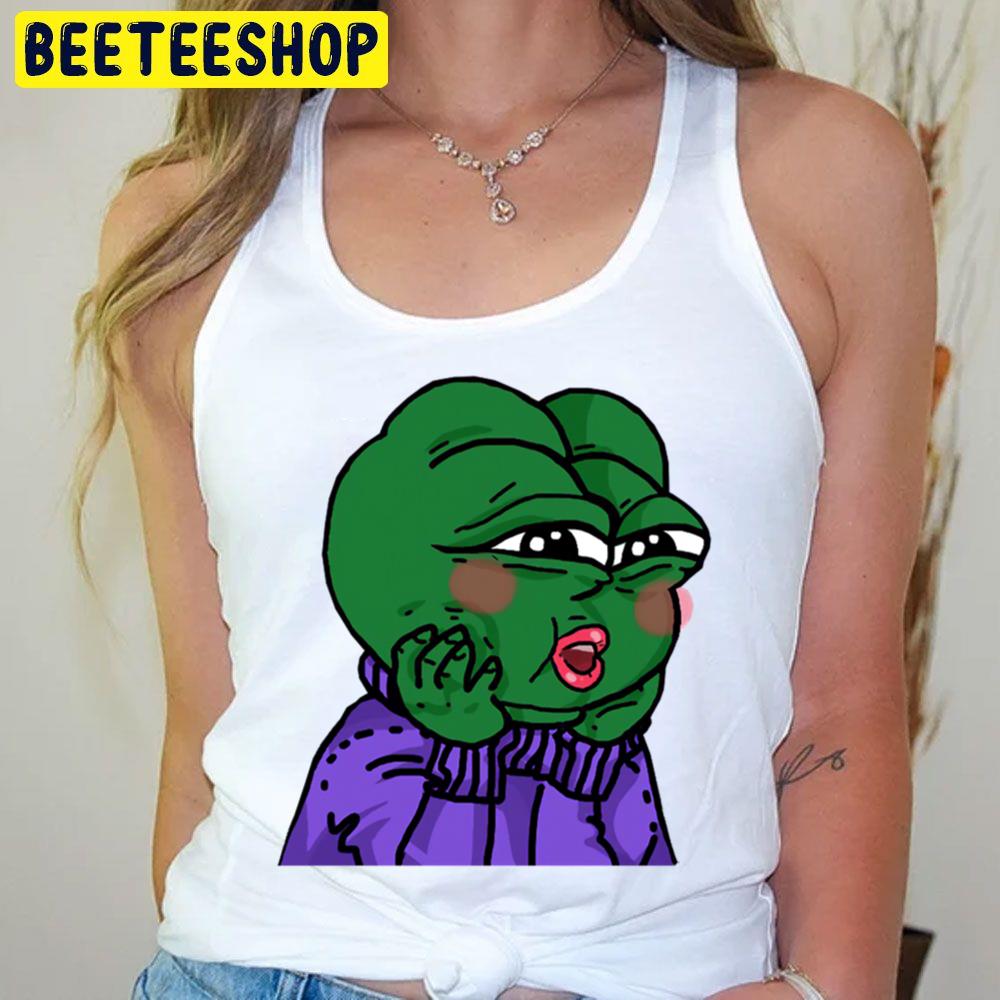 Pepe Frog Cute Meme Trending Unisex T-Shirt Pepe Frog Cute Meme Trending Unisex T-Shirt