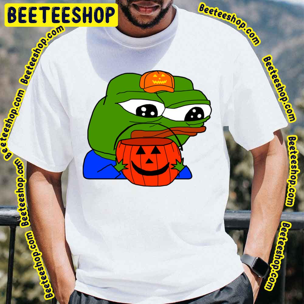Pepe Halloween Pumpkin Apu Trending Unisex T-Shirt Pepe Halloween Pumpkin Apu Trending Unisex T-Shirt