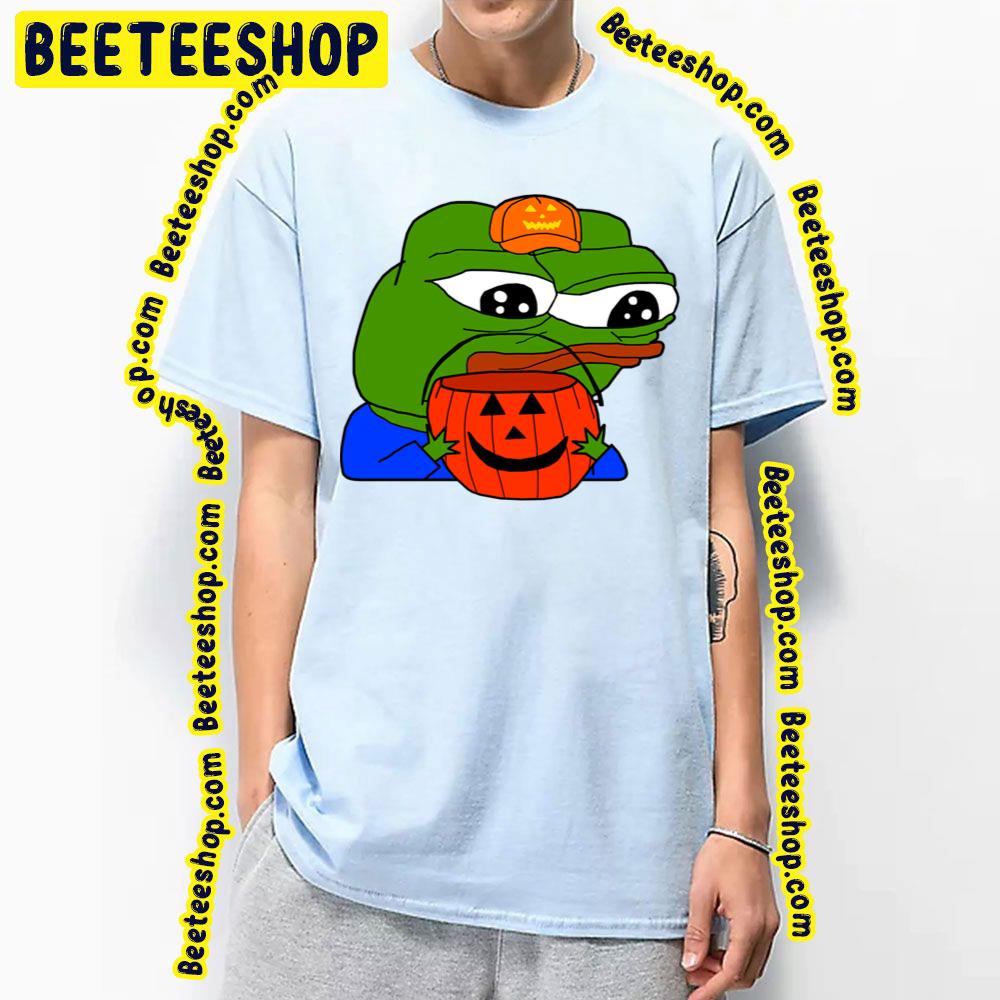 Pepe Halloween Pumpkin Apu Trending Unisex T-Shirt Pepe Halloween Pumpkin Apu Trending Unisex T-Shirt