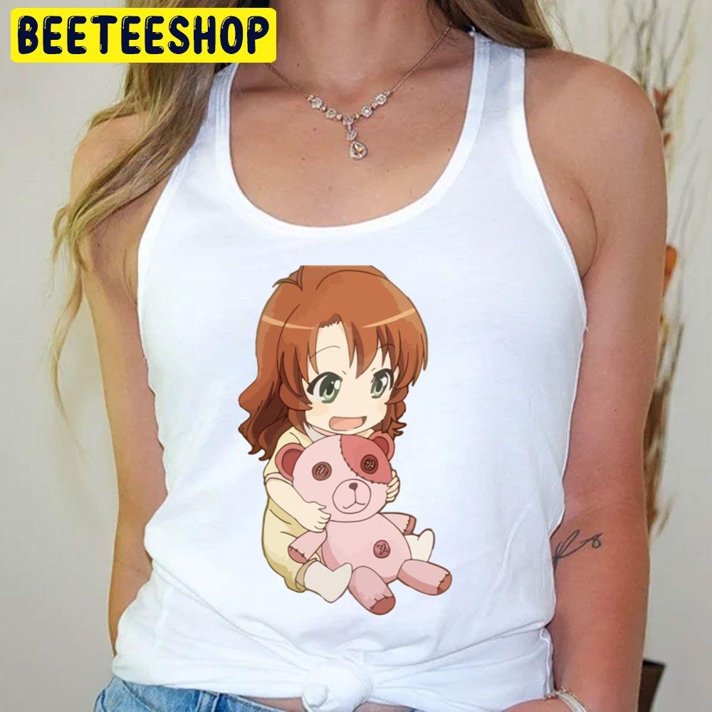 Pink Bear Komari Crying Non Non Biyori Trending Unisex T-Shirt Pink Bear Komari Crying Non Non Biyori Trending Unisex T-Shirt