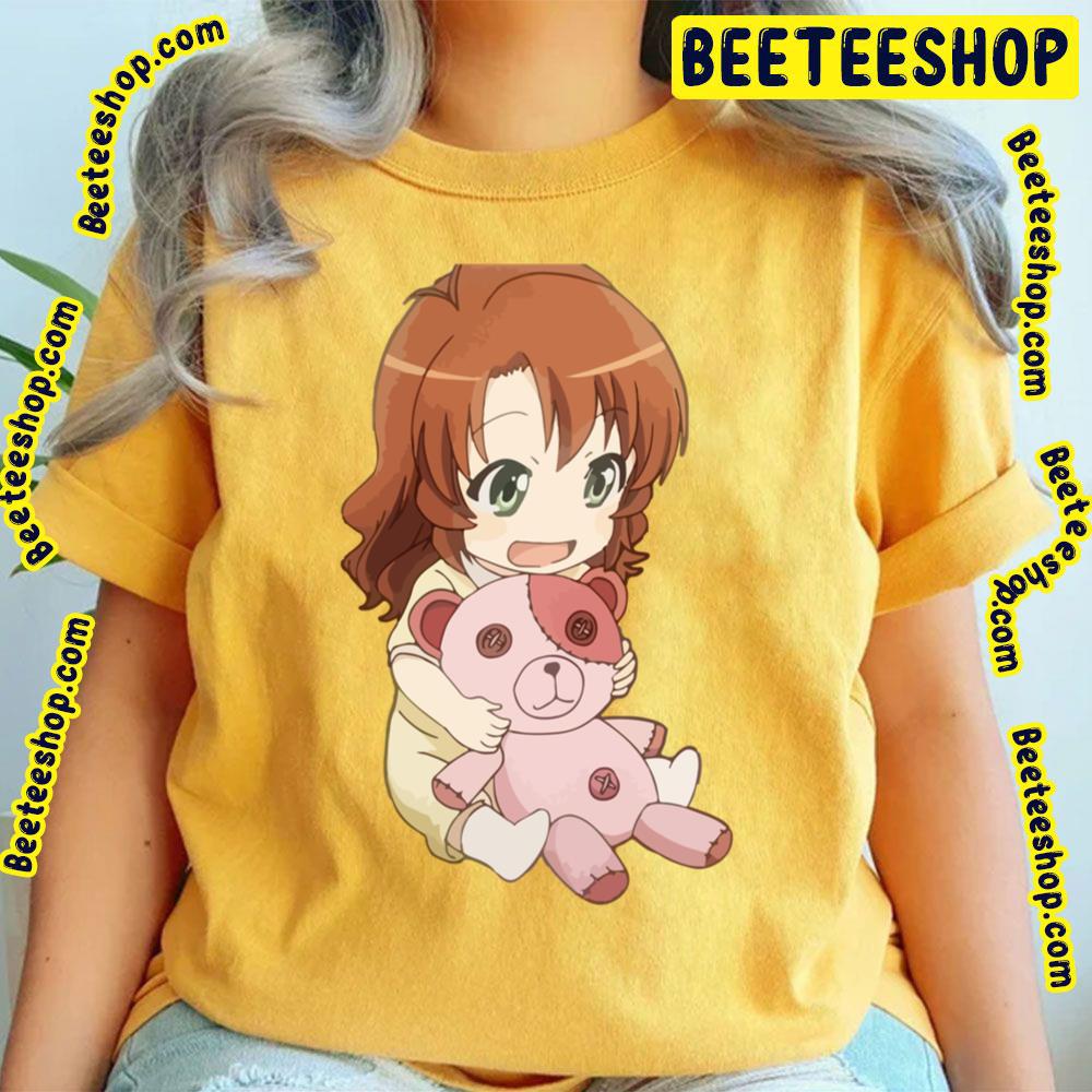 Pink Bear Komari Crying Non Non Biyori Trending Unisex T-Shirt Pink Bear Komari Crying Non Non Biyori Trending Unisex T-Shirt