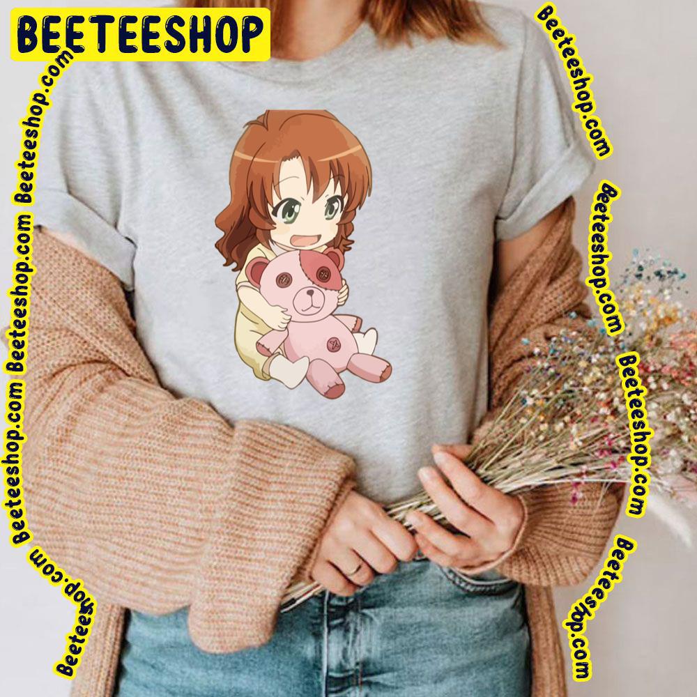 Pink Bear Komari Crying Non Non Biyori Trending Unisex T-Shirt Pink Bear Komari Crying Non Non Biyori Trending Unisex T-Shirt