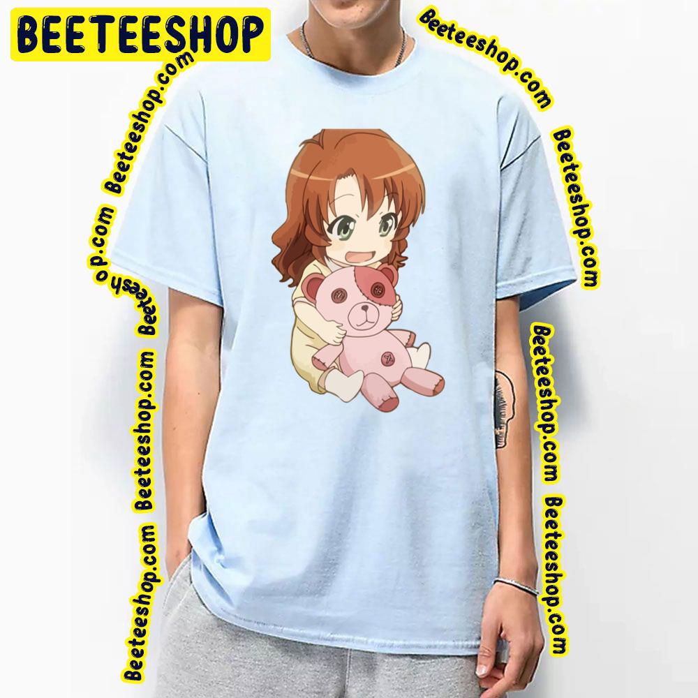 Pink Bear Komari Crying Non Non Biyori Trending Unisex T-Shirt Pink Bear Komari Crying Non Non Biyori Trending Unisex T-Shirt