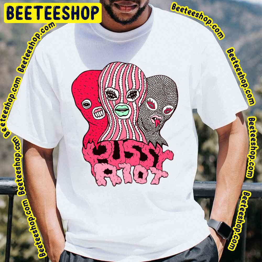Pink Red Art Pussy Riot Trending Unisex T-Shirt Pink Red Art Pussy Riot Trending Unisex T-Shirt