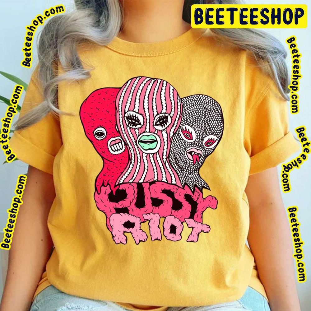Pink Red Art Pussy Riot Trending Unisex T-Shirt Pink Red Art Pussy Riot Trending Unisex T-Shirt