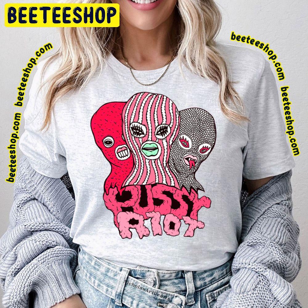 Pink Red Art Pussy Riot Trending Unisex T-Shirt Pink Red Art Pussy Riot Trending Unisex T-Shirt