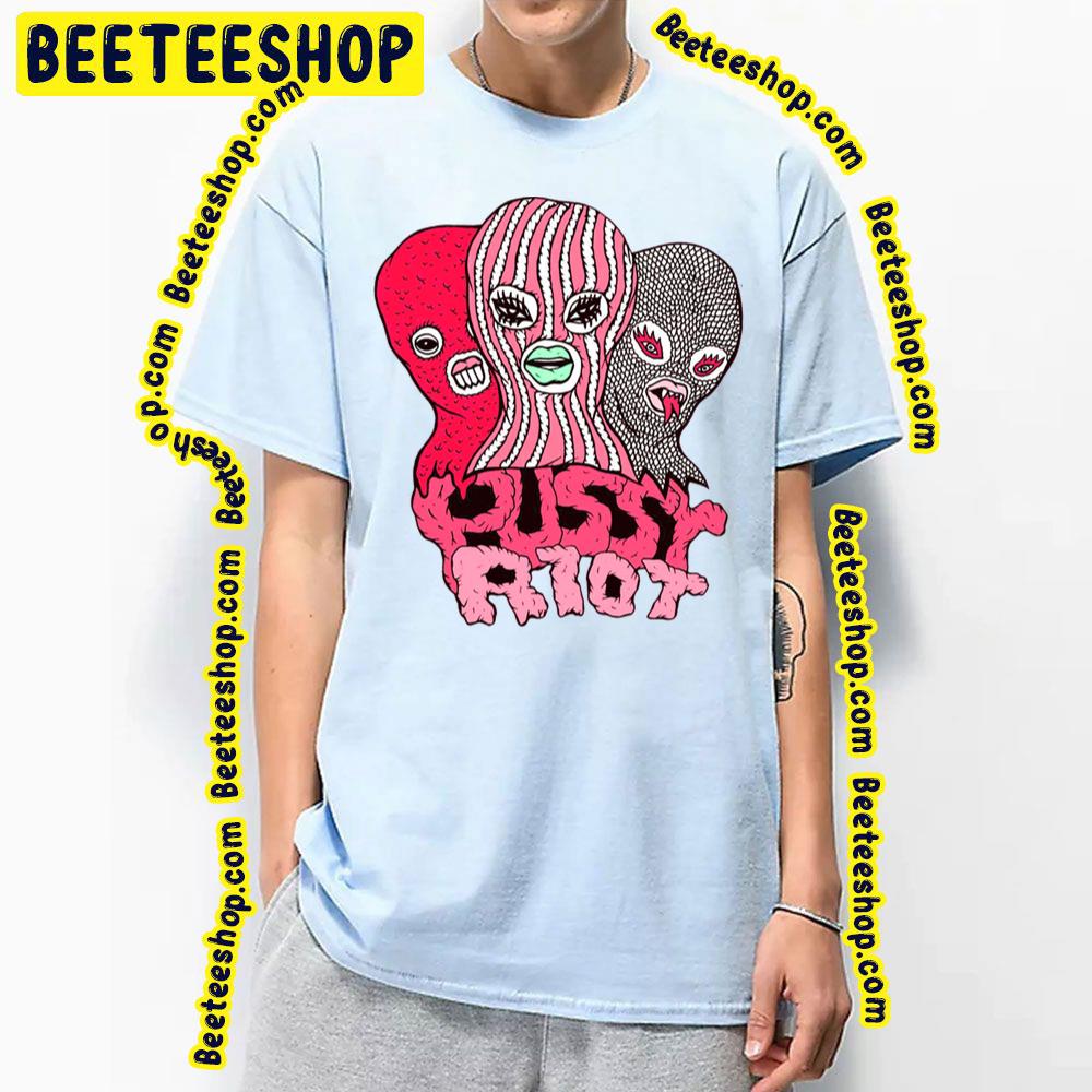 Pink Red Art Pussy Riot Trending Unisex T-Shirt Pink Red Art Pussy Riot Trending Unisex T-Shirt