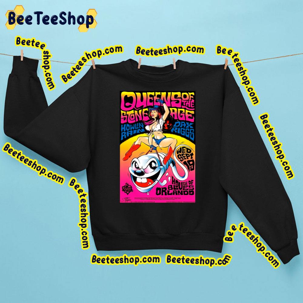 Pop Art Queen Of The Stone Age Trending Unisex Sweatshirt Pop Art Queen Of The Stone Age Trending Unisex Sweatshirt