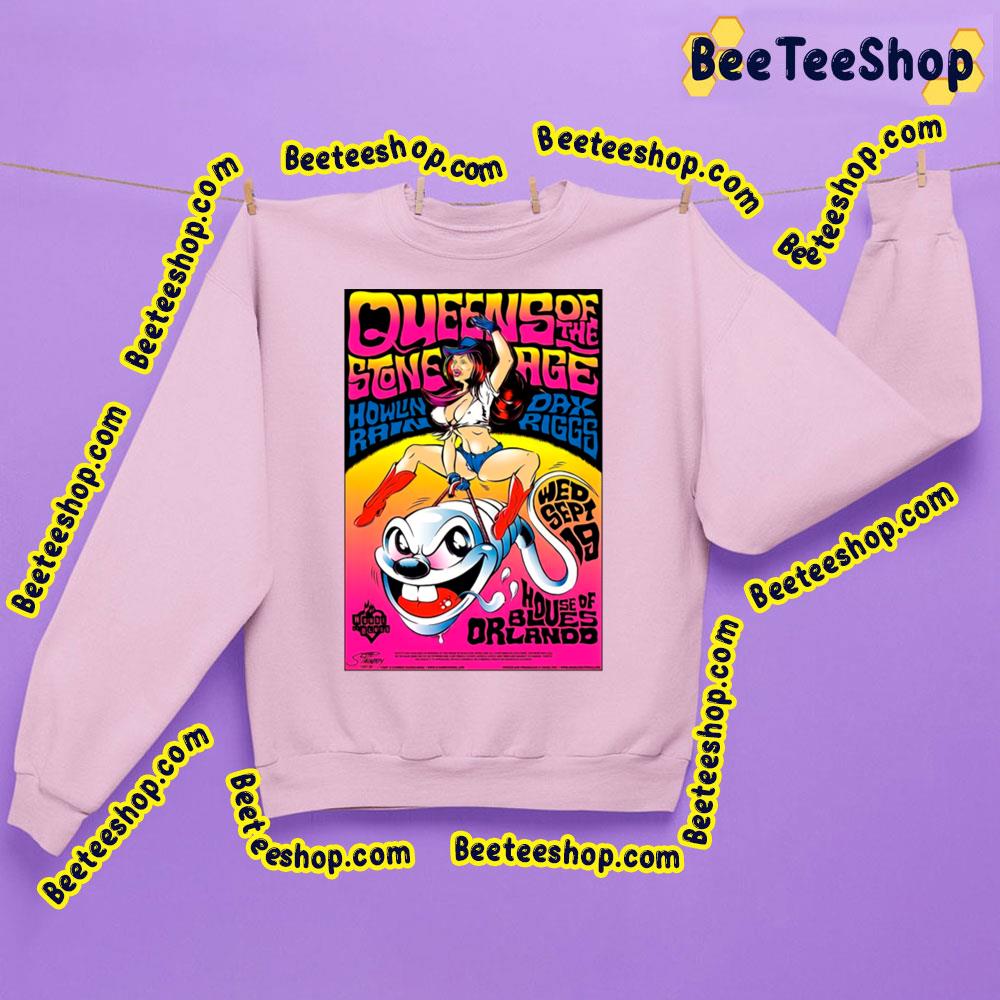 Pop Art Queen Of The Stone Age Trending Unisex Sweatshirt Pop Art Queen Of The Stone Age Trending Unisex Sweatshirt