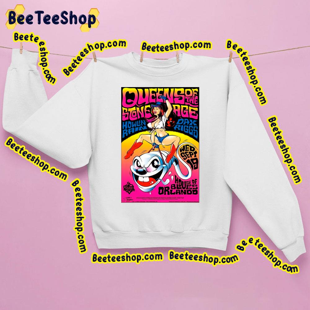 Pop Art Queen Of The Stone Age Trending Unisex Sweatshirt Pop Art Queen Of The Stone Age Trending Unisex Sweatshirt