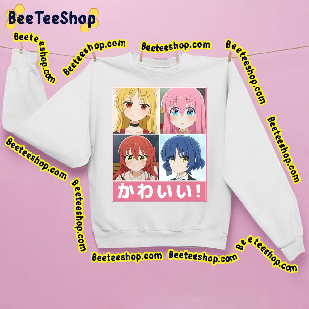 Popart Hitori Gotoh Kita Ikuyo Nijika Ijichi Ryо̄ Yamada Bocchi The Rock! Trending Unisex Sweatshirt Popart Hitori Gotoh Kita Ikuyo Nijika Ijichi Ryо̄ Yamada Bocchi The Rock! Trending Unisex Sweatshirt