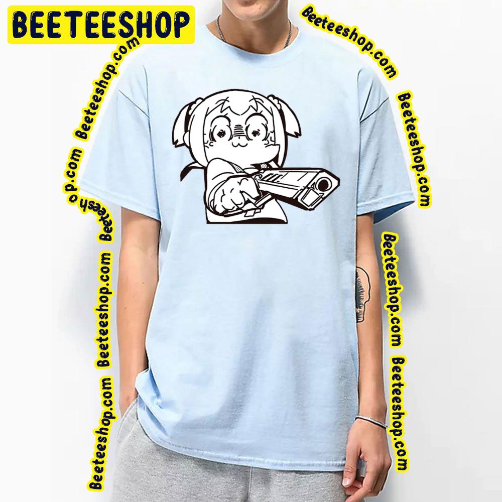Popuko Gun Pop Team Epic Trending Unisex T-Shirt Popuko Gun Pop Team Epic Trending Unisex T-Shirt