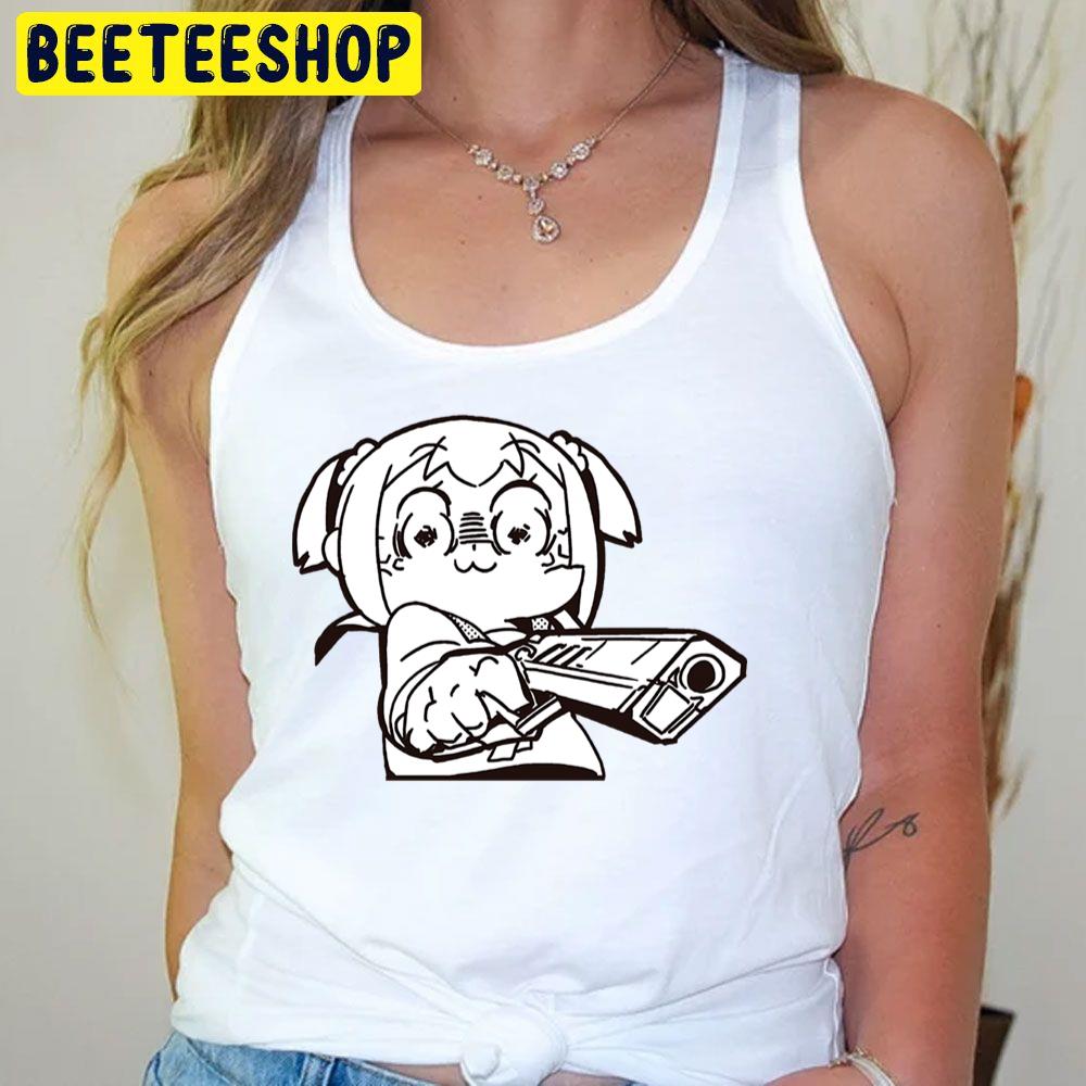 Popuko Gun Pop Team Epic Trending Unisex T-Shirt Popuko Gun Pop Team Epic Trending Unisex T-Shirt