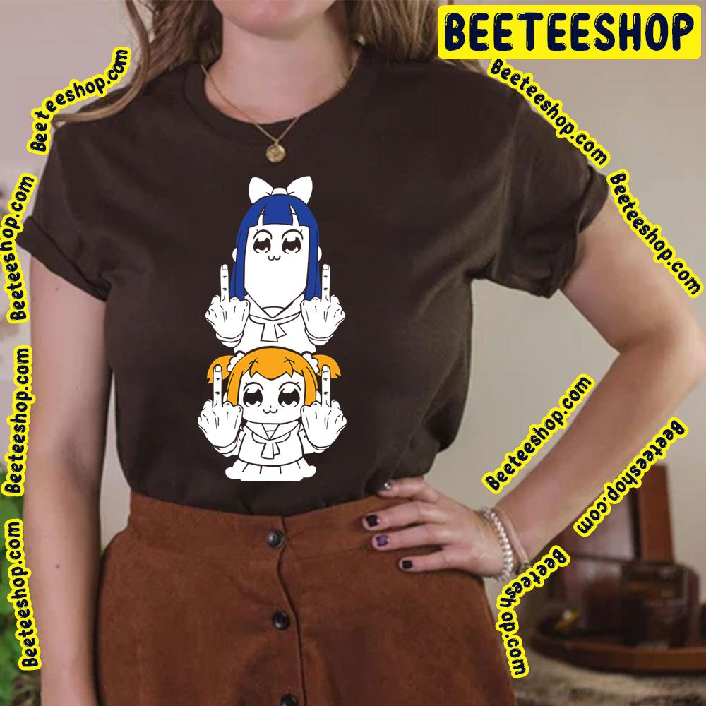 Popuko X Pipimi Fu Pop Team Epic Trending Unisex T-Shirt Popuko X Pipimi Fu Pop Team Epic Trending Unisex T-Shirt