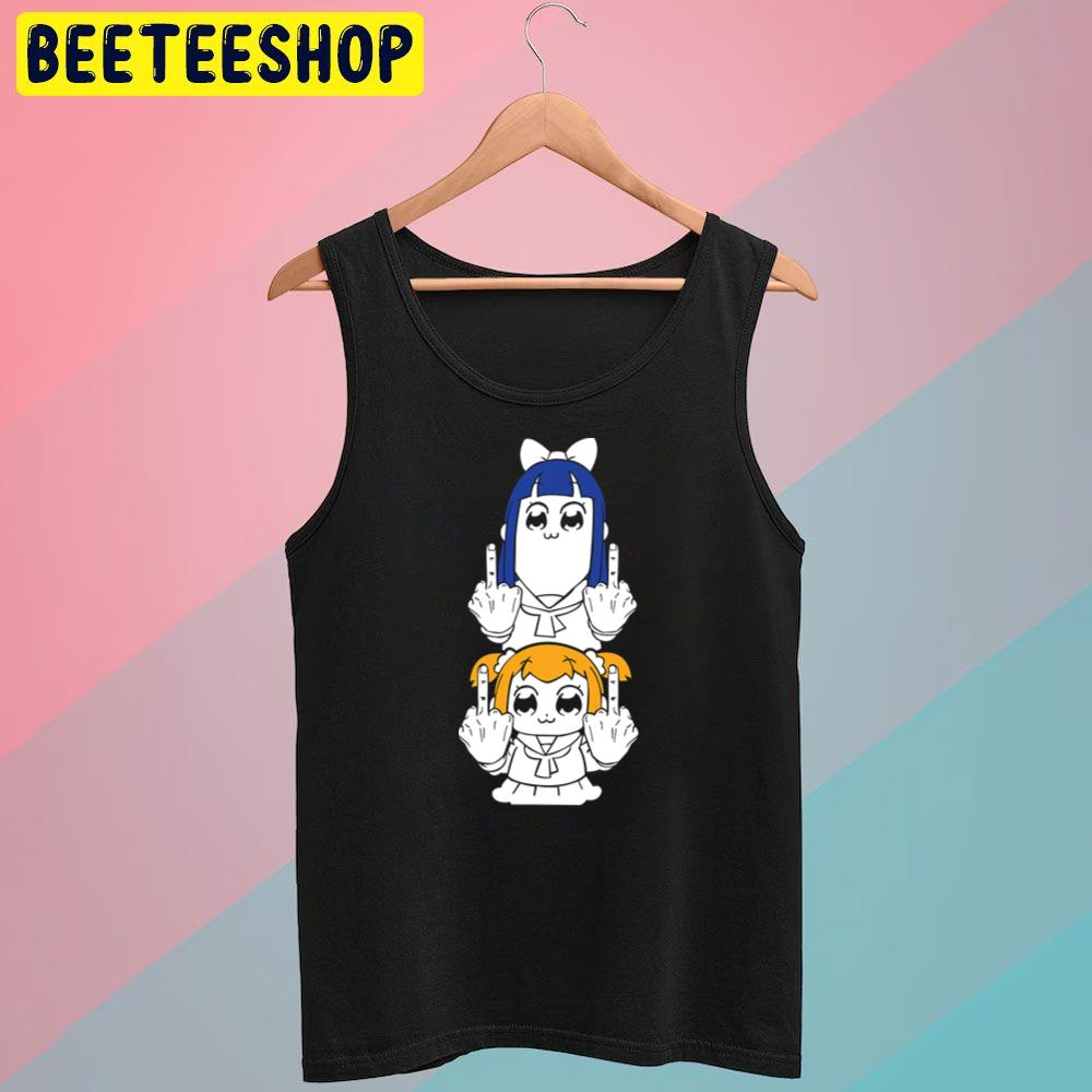 Popuko X Pipimi Fu Pop Team Epic Trending Unisex T-Shirt Popuko X Pipimi Fu Pop Team Epic Trending Unisex T-Shirt