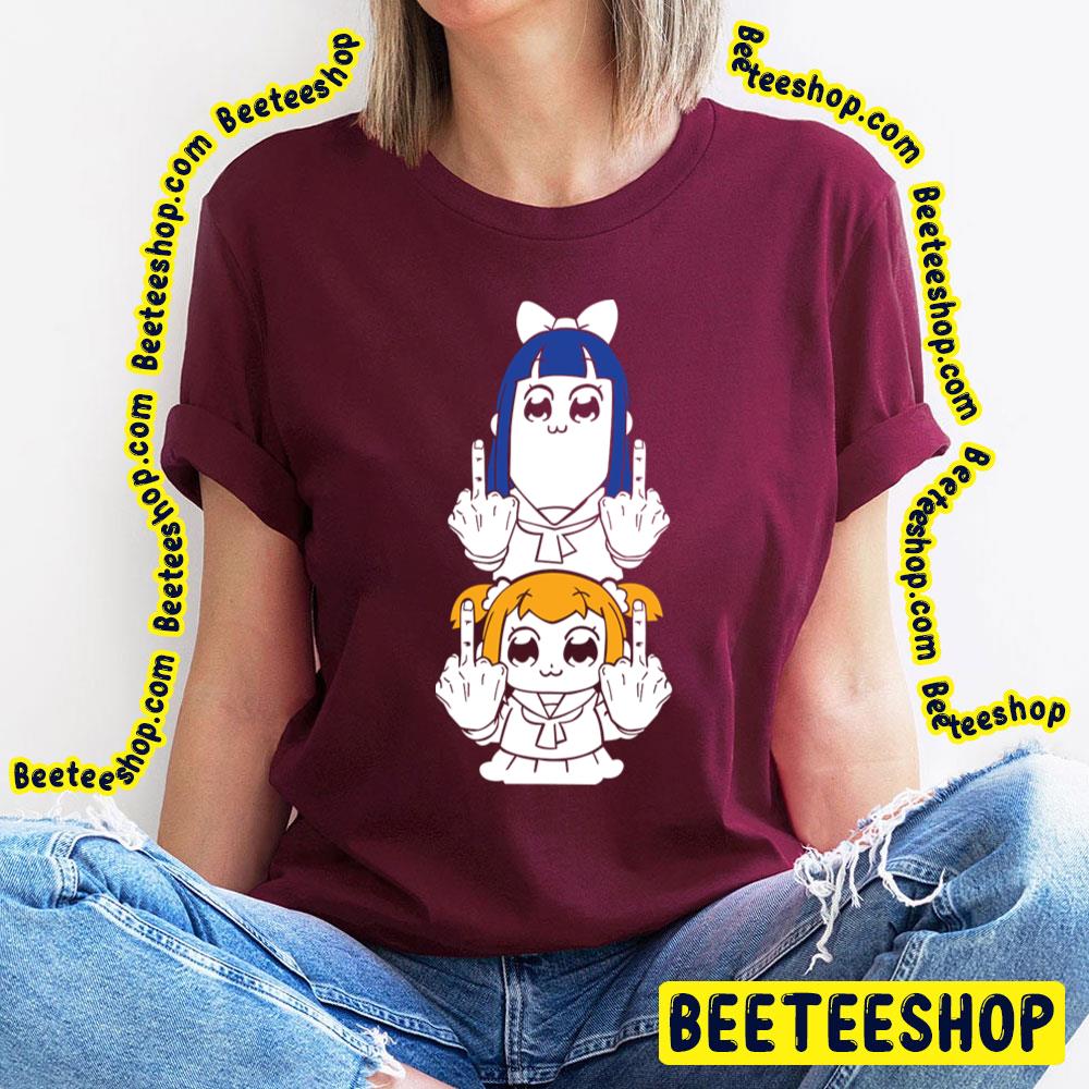 Popuko X Pipimi Fu Pop Team Epic Trending Unisex T-Shirt Popuko X Pipimi Fu Pop Team Epic Trending Unisex T-Shirt