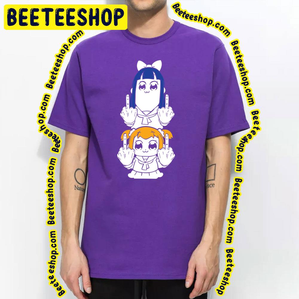 Popuko X Pipimi Fu Pop Team Epic Trending Unisex T-Shirt Popuko X Pipimi Fu Pop Team Epic Trending Unisex T-Shirt