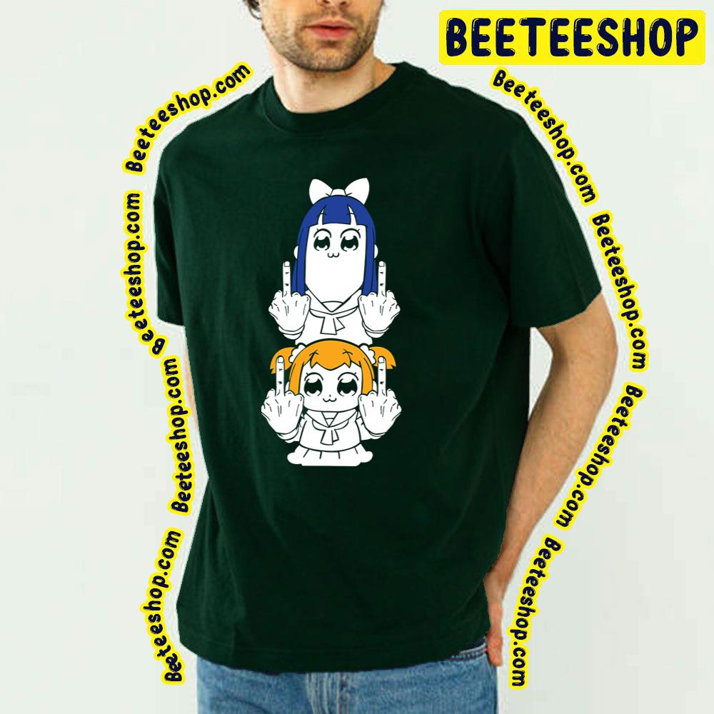 Popuko X Pipimi Fu Pop Team Epic Trending Unisex T-Shirt Popuko X Pipimi Fu Pop Team Epic Trending Unisex T-Shirt