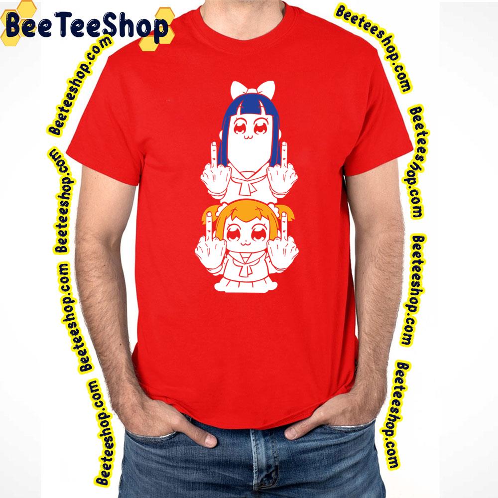 Popuko X Pipimi Fu Pop Team Epic Trending Unisex T-Shirt Popuko X Pipimi Fu Pop Team Epic Trending Unisex T-Shirt