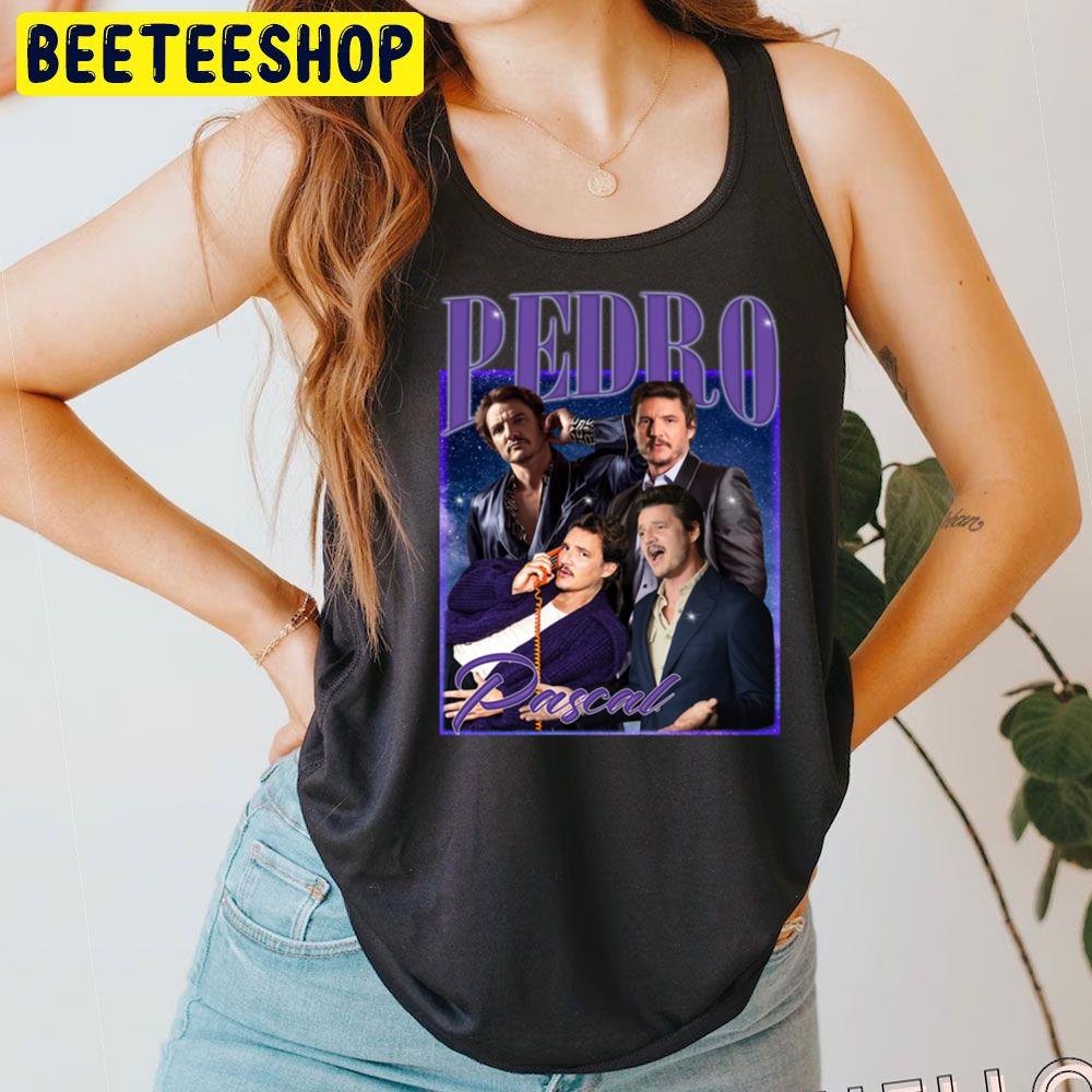 Purple Vintage Pedro Pascal Trending Unisex T-Shirt Purple Vintage Pedro Pascal Trending Unisex T-Shirt