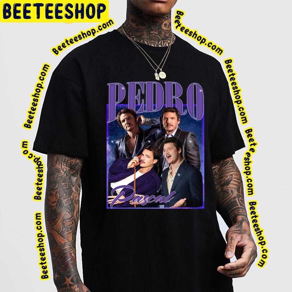 Purple Vintage Pedro Pascal Trending Unisex T-Shirt Purple Vintage Pedro Pascal Trending Unisex T-Shirt