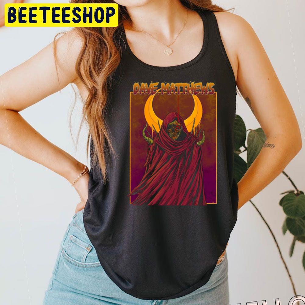 Red Art Cape Skull Dave Matthews Trending Unisex T-Shirt Red Art Cape Skull Dave Matthews Trending Unisex T-Shirt