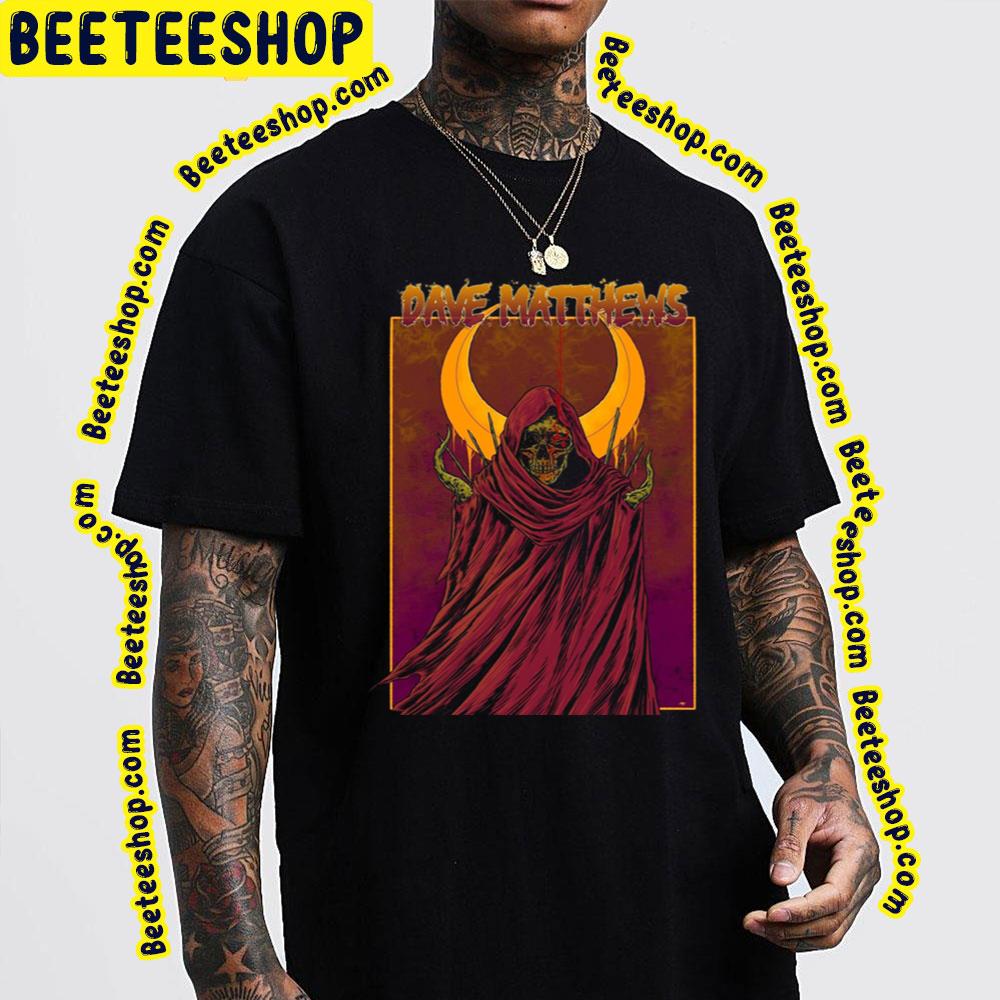 Red Art Cape Skull Dave Matthews Trending Unisex T-Shirt Red Art Cape Skull Dave Matthews Trending Unisex T-Shirt