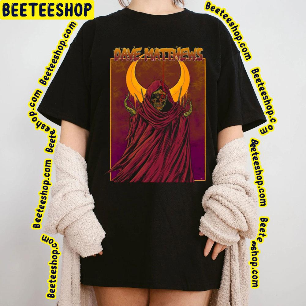 Red Art Cape Skull Dave Matthews Trending Unisex T-Shirt Red Art Cape Skull Dave Matthews Trending Unisex T-Shirt