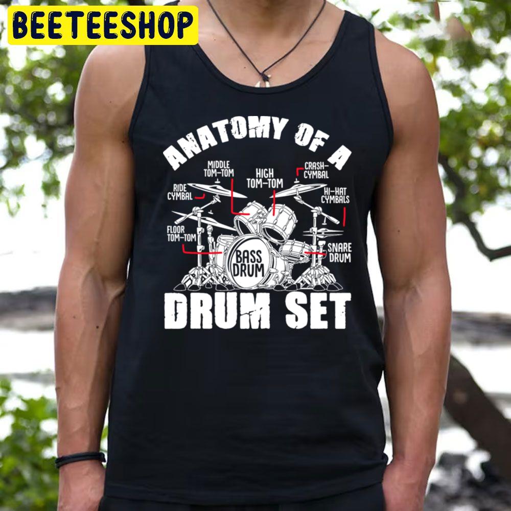 Red Art Drum Anatomy Trending Unisex T-Shirt Red Art Drum Anatomy Trending Unisex T-Shirt