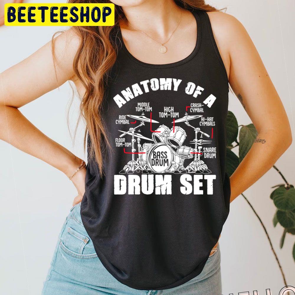Red Art Drum Anatomy Trending Unisex T-Shirt Red Art Drum Anatomy Trending Unisex T-Shirt