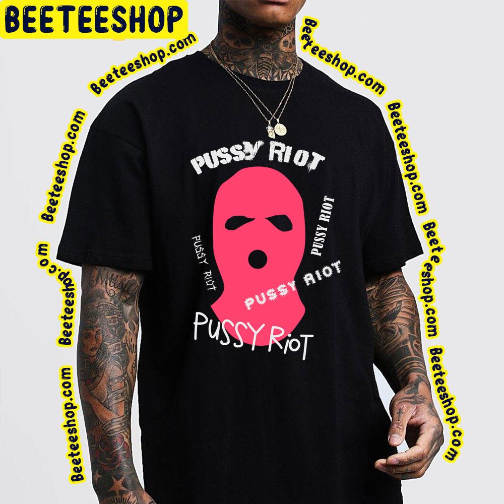 Red Art The Face Pussy Riot Trending Unisex T-Shirt Red Art The Face Pussy Riot Trending Unisex T-Shirt