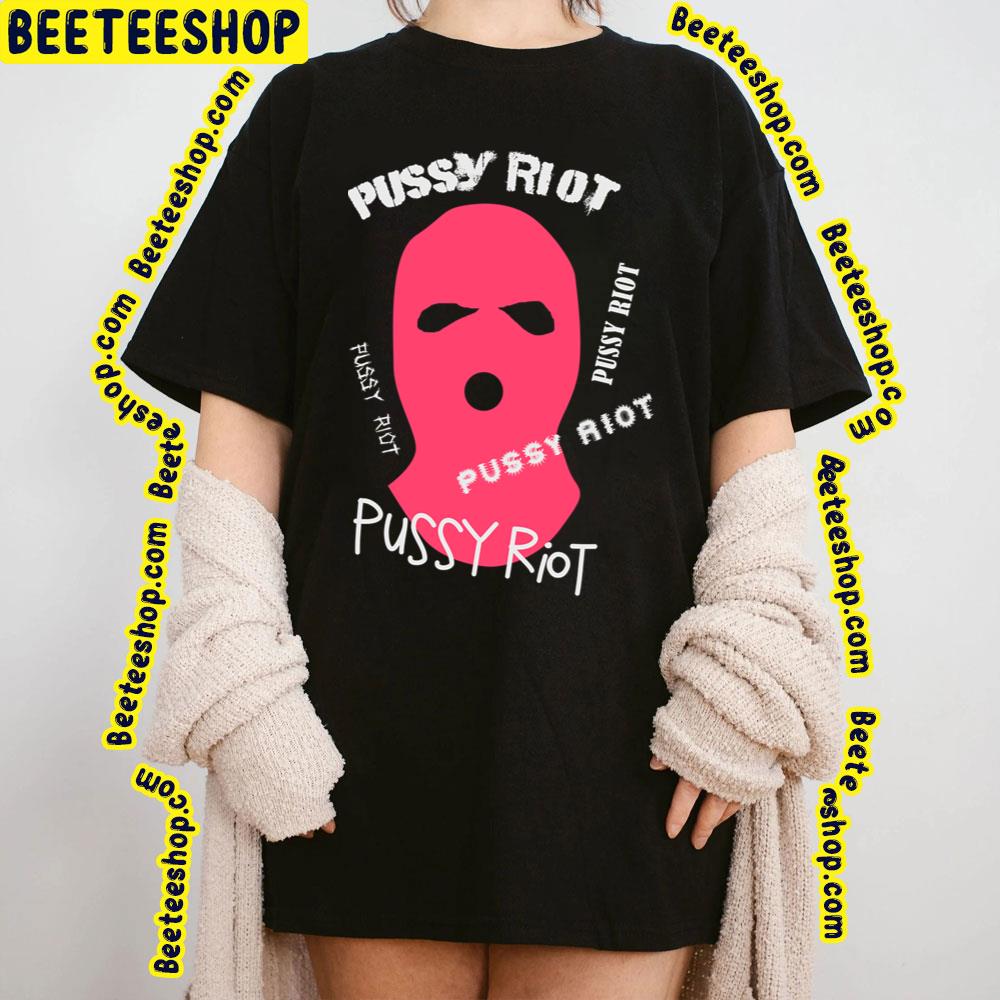 Red Art The Face Pussy Riot Trending Unisex T-Shirt Red Art The Face Pussy Riot Trending Unisex T-Shirt