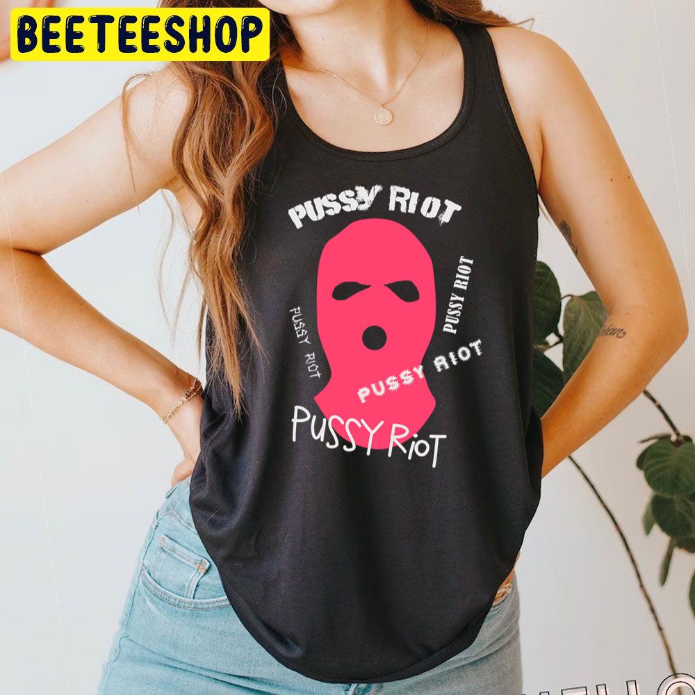 Red Art The Face Pussy Riot Trending Unisex T-Shirt Red Art The Face Pussy Riot Trending Unisex T-Shirt