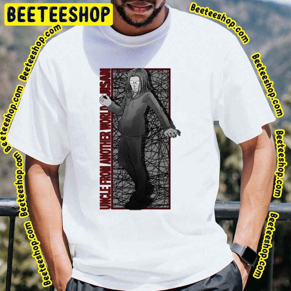 Red Black Art Ojisan Uncle From Another World Trending Unisex T-Shirt Red Black Art Ojisan Uncle From Another World Trending Unisex T-Shirt