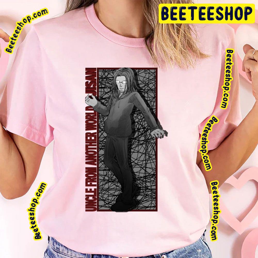 Red Black Art Ojisan Uncle From Another World Trending Unisex T-Shirt Red Black Art Ojisan Uncle From Another World Trending Unisex T-Shirt