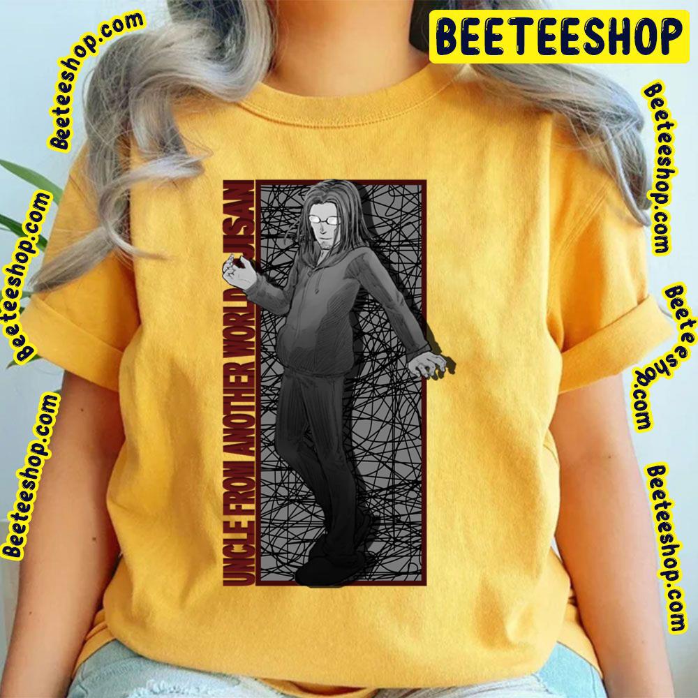 Red Black Art Ojisan Uncle From Another World Trending Unisex T-Shirt Red Black Art Ojisan Uncle From Another World Trending Unisex T-Shirt