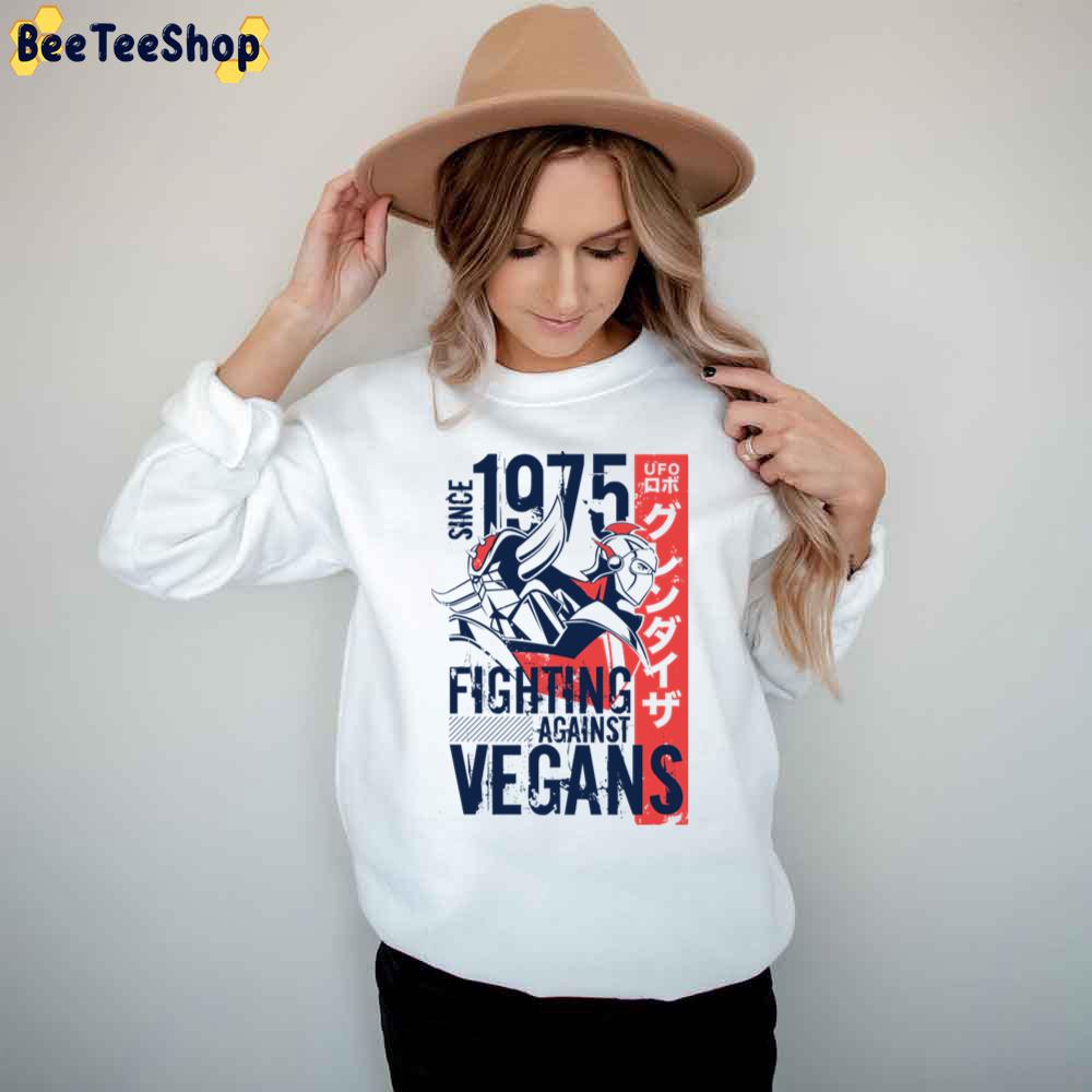 Red Fighting Against Vegans Grendizer Trending Unisex T-Shirt Red Fighting Against Vegans Grendizer Trending Unisex T-Shirt